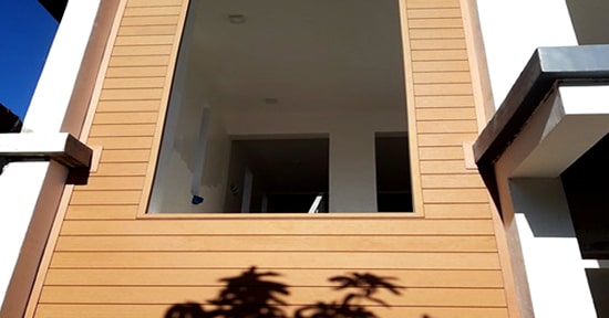 Composite wall cladding